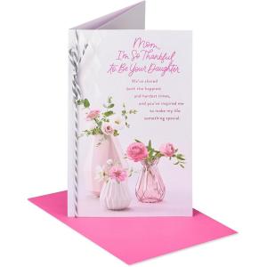 American Greetings Mothers Day Card from Daughter (I’m So Grateful)(Inspired Me)