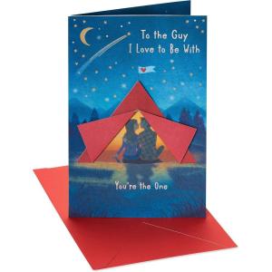 American Greetings Valentines Day Card for Him (Make My Life Better)(Red)