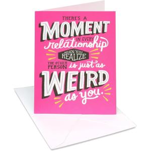 American Greetings Valentines Day Card for Husband, Wife, Boyfriend, Girlfriend or Significant Other (To My Weirdo)(To My Weirdo)