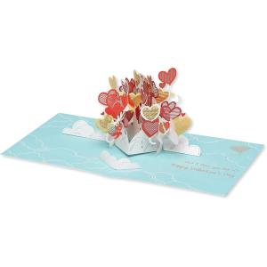 American Greetings Valentines Day Pop Up Card (Look at All This Love)(Make the World Brighter)
