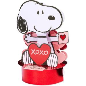 American Greetings Valentines Day Pop Up Card (Look at All This Love)(PEANUTS Snoopy Icon Club)