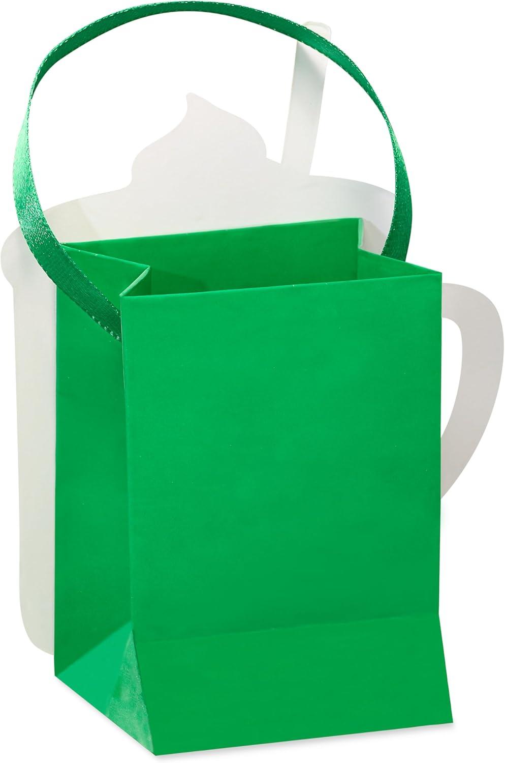 imageAmerican Greetings 4 ct Assorted Christmas Gift Card Holder Mini Treat Bags Cocoa Snowman Christmas Tree Gingerbread HouseGCH XM MINIBAG TIPON ICONS 4CT