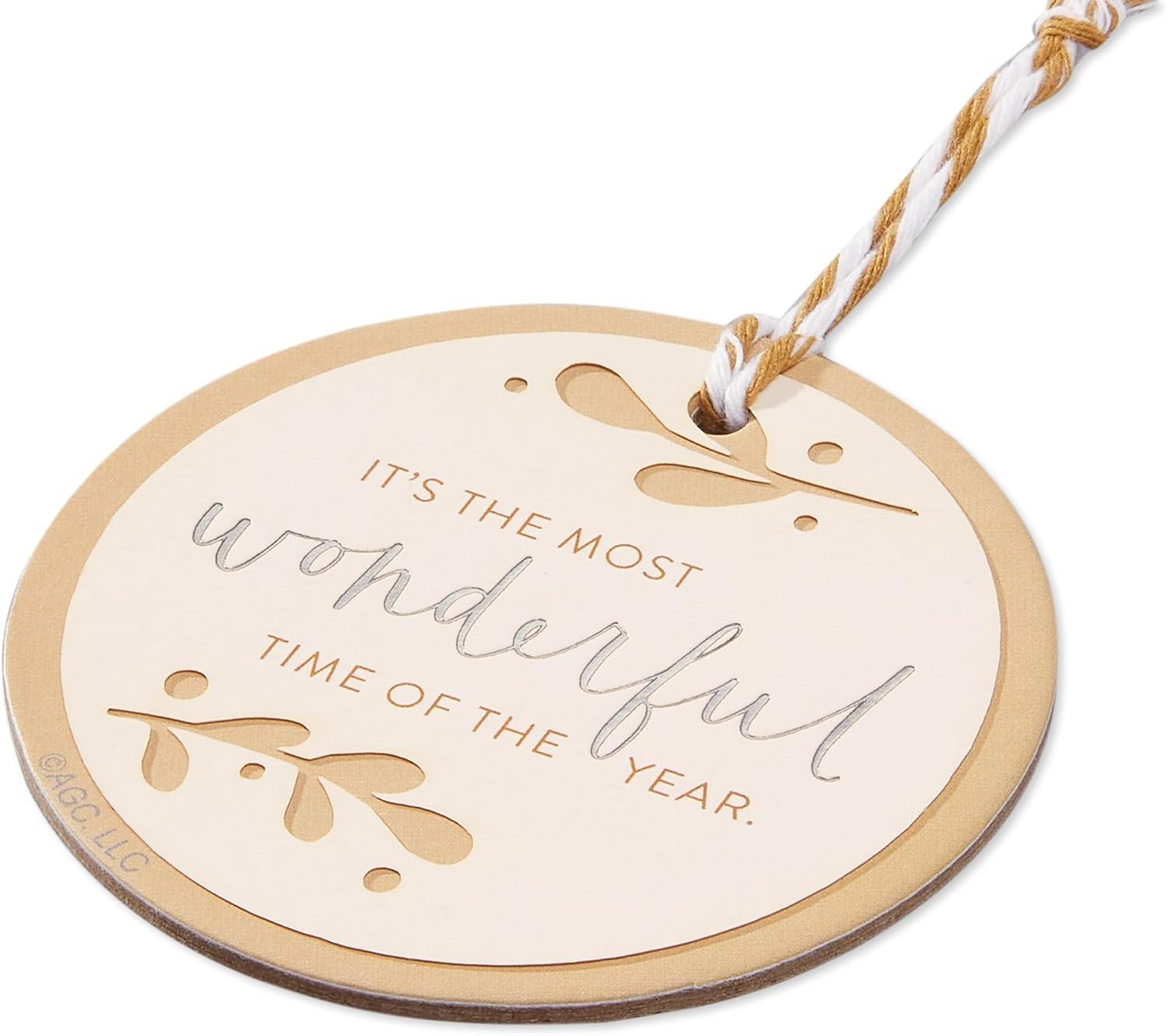 imageAmerican Greetings Christmas Card Special To MeOrnament w Greenery