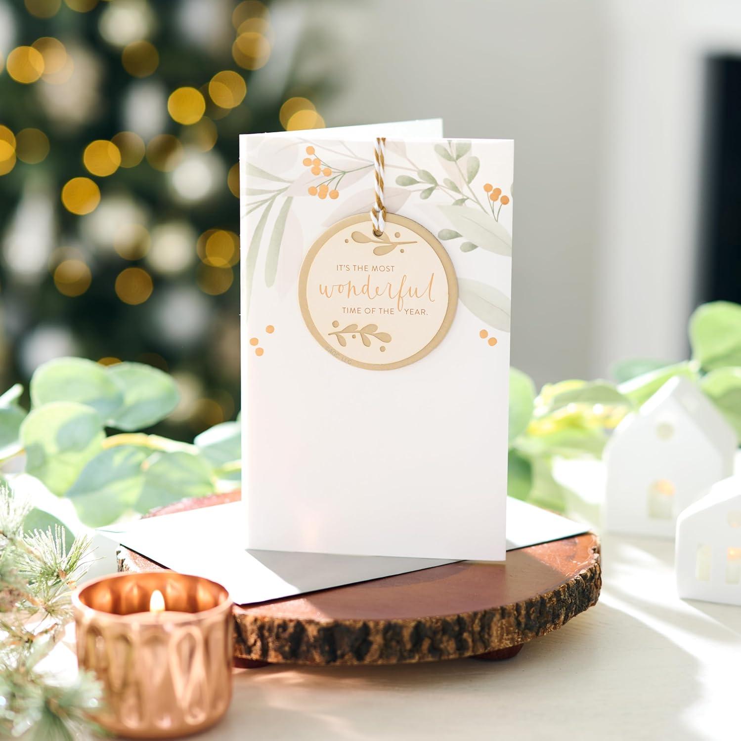 imageAmerican Greetings Christmas Card Special To MeOrnament w Greenery