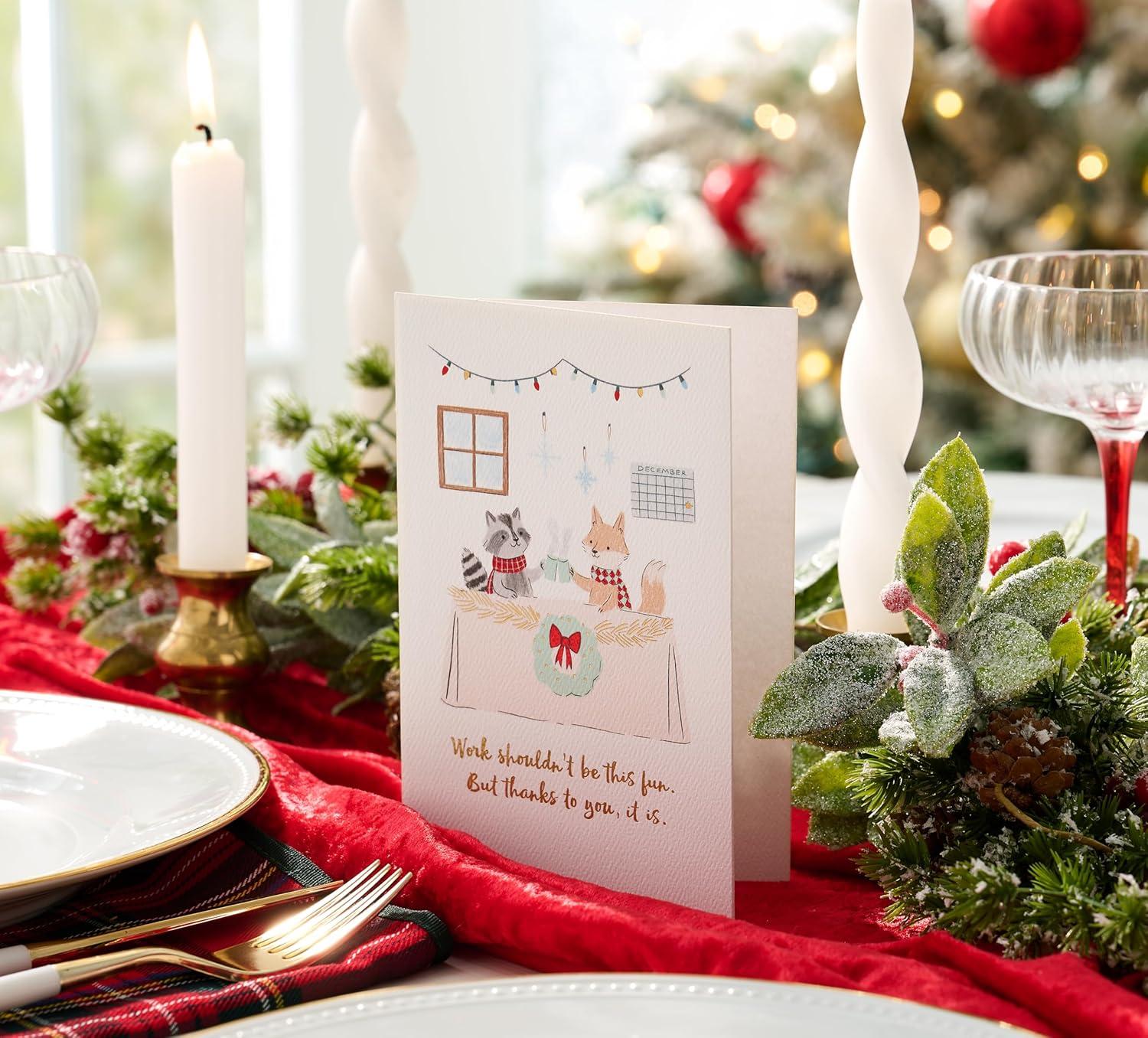 imageAmerican Greetings Christmas Thank You Card for Coworker So Great To Work With