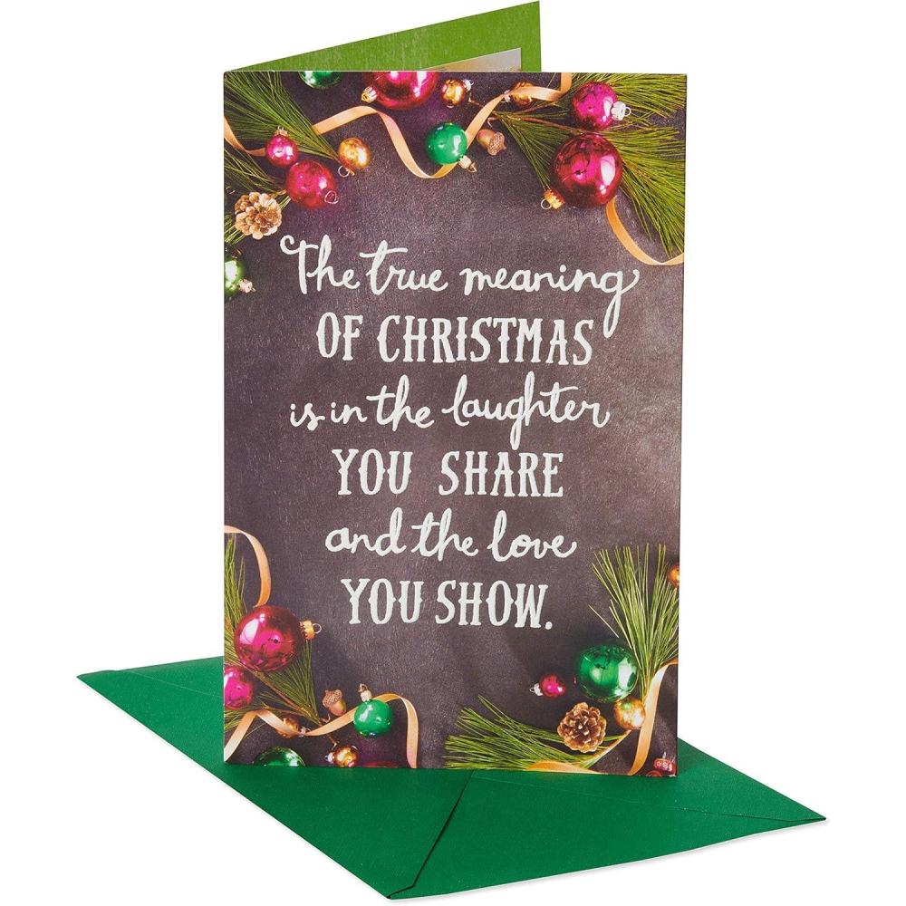 imageAmerican Greetings Christmas Card Special To MeTrue Meaning Christmas Card
