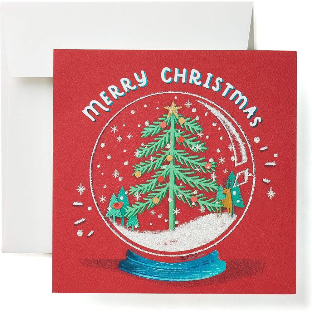 imageAmerican Greetings Christmas Cards Happiness and Cheer 6Count