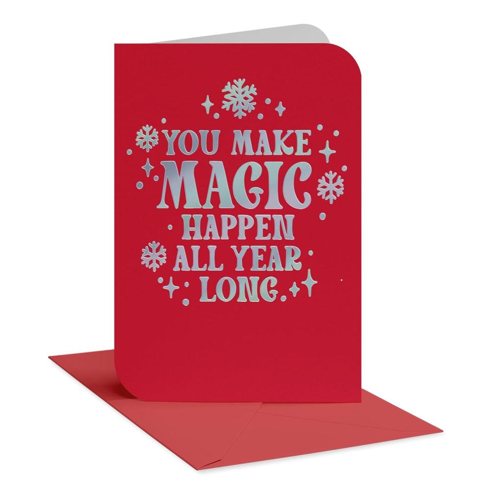 imageAmerican Greetings Christmas Thank you Card for Beautician Thanks For Being So Good