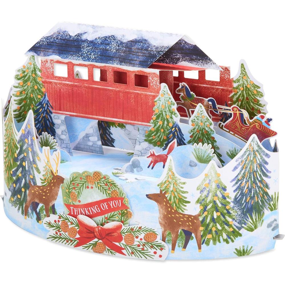 imageAmerican Greetings Magic Moments Pop Up Holiday Card  Designed by Jacquie Lawson Seasons GreetingsFrom the Heart