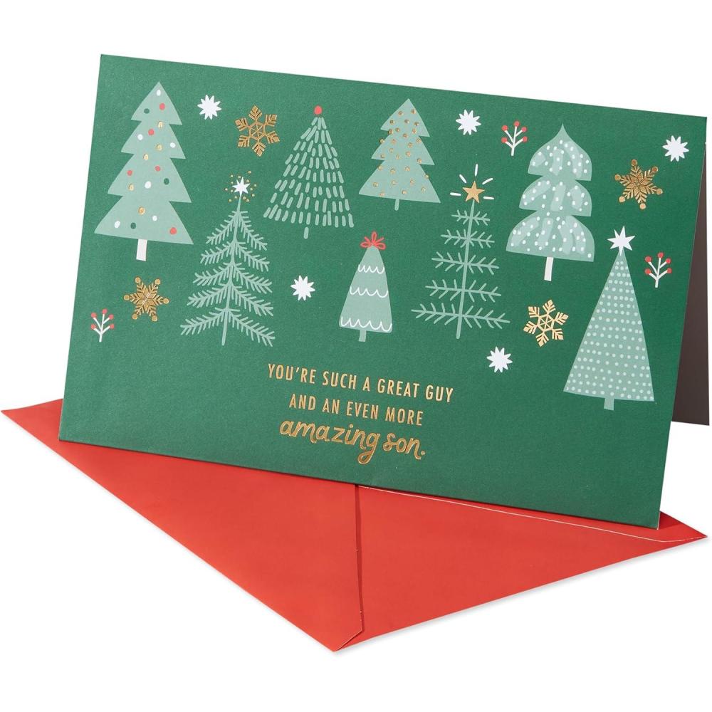 imageAmerican Greetings Pop Up Christmas Card for Son Great GuyLtg Pop Up