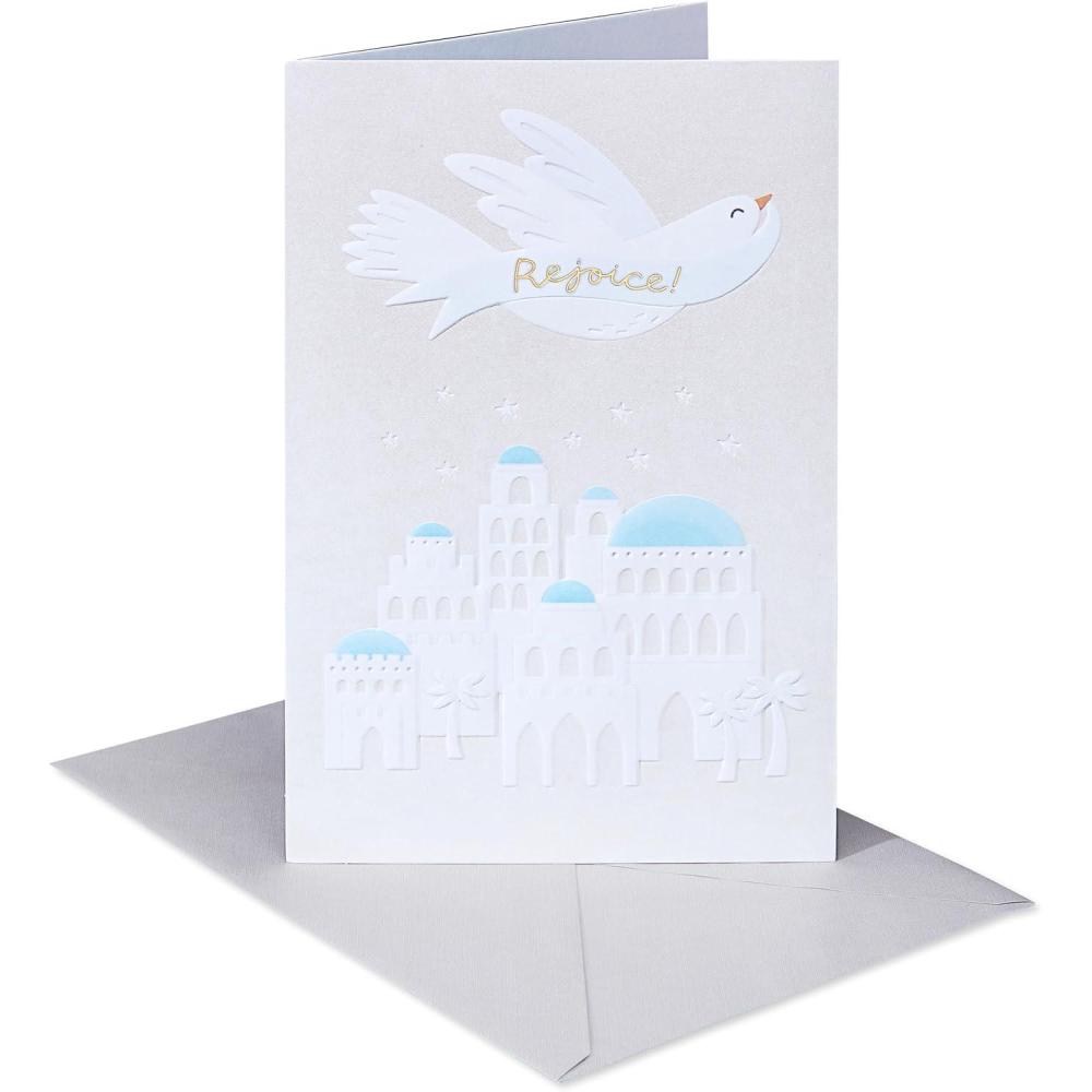 imageAmerican Greetings Religious Christmas Card I Thank God for Your KindnessDove Over Bethlehem