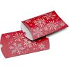 American Greetings 4 ct. Assorted Christmas Gift Card Holder Mini Treat Bags (Cocoa, Snowman, Christmas Tree, Gingerbread House)(GCH XM RED GRN PILLOW BOX 24CT)