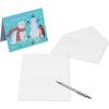 American Greetings Blank Christmas Thank You Cards, Winter Animals (25-Count)