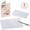 American Greetings Blank Christmas and Holiday Cards with Envelopes, Traditional Holiday Designs (48-Count)(Bulk Blank Traditional Variety Pack)