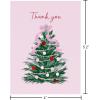 American Greetings Blank Trendy Christmas Thank You Cards with Envelopes and Sticker Seals, Woodland Creatures (25 Count)(XMAS FEM TY 25CT)
