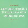 American Greetings Christmas Card (Little Unexpected Joys)(Unexpected Joys)