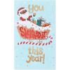 American Greetings Christmas Card Money & Gift Card Holder (Laughter and Love)(Gingerbread Sleigh)