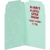 American Greetings Christmas Card Money & Gift Card Holder (Laughter and Love)(Gingerbread man)