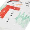 American Greetings Christmas Card Money & Gift Card Holder (Laughter and Love)(Snowman Deep Emboss)