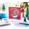 American Greetings Christmas Cards, Happiness and Cheer (6-Count)