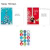 American Greetings Christmas Cards with Envelopes, Happy Holidays (15-Count)(XMAS APT2 TREND CB 15CT)
