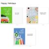 American Greetings Christmas Cards with Envelopes, Happy Holidays (15-Count)(XMAS APT2 TREND CB 15CT)