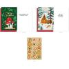 American Greetings Christmas Cards with Envelopes, Happy Holidays (15-Count)(XMAS TREND CB 15CT)