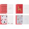 American Greetings Christmas Cards with Envelopes, Traditional Winter Designs (25-Count)(TRAD HOLIDAY BNDL 15 CT)
