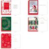 American Greetings Christmas Cards with Envelopes, Traditional Winter Designs (25-Count)(XMAS FAMILY CB 15CT)