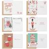 American Greetings Christmas Cards with Envelopes, Trendy Pink Pastel Designs (25-Count)(HOLIDAY XMAS TREND 25 BNDL)