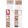 American Greetings Christmas Cards with Envelopes, Wintery Christmas Designed by Turnowsky (30-Count)(Kathy Davis XMAS 30 CT BNDL)