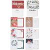 American Greetings Christmas Cards with Envelopes, Wintery Christmas Designed by Turnowsky (30-Count)(Kathy Davis XMAS 30 CT BNDL)