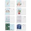 American Greetings Christmas Cards with Envelopes, Wintery Christmas Designed by Turnowsky (30-Count)(TNWSKY Holiday XMAS 30 BNDL)