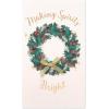 American Greetings Christmas Gift Card Holder and Money Holder Card with Envelope for Cash, Gift Cards, or Checks (You’re Amazing)(Wreath w Bow)
