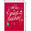 American Greetings Christmas Thank You Cards for Teachers, School is Sweeter (6-Count)(Christmas Teacher LTG)