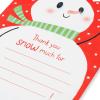 American Greetings Christmas Thank You Cards from Kid, I’m So Lucky Checklist (6-Count)(Snowman)