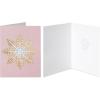 American Greetings Christmas and Holiday Cards Boxed with Envelopes, Metallic Medley (20-Count)(PINK GOLD SILVER PINWHEEL 20CT)