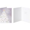American Greetings Christmas and Holiday Cards Boxed with Envelopes, Metallic Medley (20-Count)(PINK GOLD SILVER PINWHEEL 20CT)