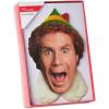 American Greetings Christmas and Holiday Cards Boxed with Envelopes, Photo Pinwheel (20-Count)(Buddy the Elf)