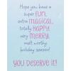 American Greetings Disney Christmas Card (All The Magic)(Frozen  Super Fun Holiday Season)