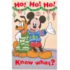 American Greetings Disney Christmas Card (All The Magic)(Mickey Mouse  Santa’s Nice List)