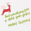 American Greetings Gift Card Holder Christmas Card (And So Much More)(Merry Shopping)