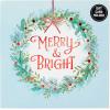American Greetings Gift Card Holder Holiday Cards, Treat Yourself (6-Count)(Christmas Wreath GCH)