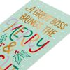 American Greetings Happy Holidays Thank You Boss Christmas Card (Merry Christmas)
