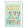American Greetings Happy Holidays Thank You Boss Christmas Card (Merry Christmas)
