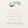 American Greetings Holiday Thank You Card for Postal Mail Carrier or Delivery Driver (Thanks For The Service)