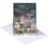 American Greetings Magic Moments Christmas Card for Anyone, Decorative Sleigh (Never Ends)(Merry Christmas and Happy New Year)