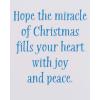 American Greetings Magic Moments Christmas Ornament Decoration (Peace on Earth)(Miracle of Christmas)