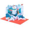 American Greetings Magic Moments Pop Up Christmas Card for Anyone (Festive Forest Critters)(Holidays All Year Long)