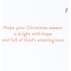 American Greetings Religious Christmas Card (I Thank God for Your Kindness)(God’s Amazing Love)